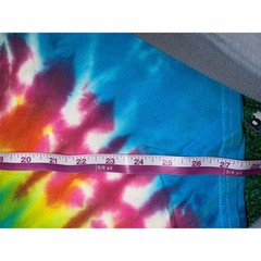 Vintage Gildan Rainbow Tie DYe Shirt Spiral Multicolor Tee VTG M Medium