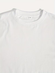 Men’s 100% Cotton 180gsm Heavyweight T-Shirt with Large Back Print – Oversized