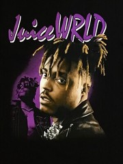 NEW- JUICE WRLD – PURPLE LOGO -T-SHIRT