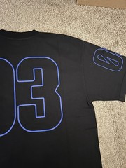 Revenge Rei Tee Black/blue Size Large. Brand New In Bag