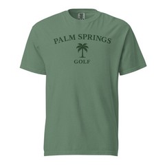 Palm Springs Golf Shirt Vintage Tee Mens Golf Gift Dad Casual Premium
