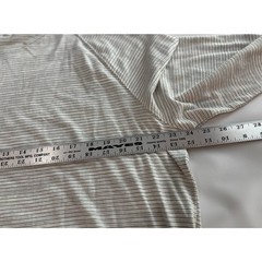EUC Goodfellow & Co long sleeve tshirt, gray stripes, cotton/poly blend, XL