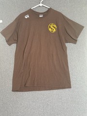 Central Soccer Club Brown Men’s Vintage T-Shirt XLarge