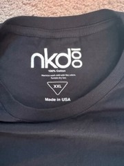 NAKED 100 Brand Logo T-Shirt (Black, 2XL) NEW without Tags