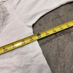 Vintage Y2K Avirex Eagle #75 Embroidered Grunge Tshirt XL White Hip Hop Skater