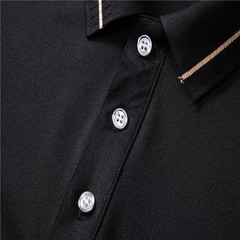 Men’s premium summer polo shirt, quick drying, breathable, casual, business fash
