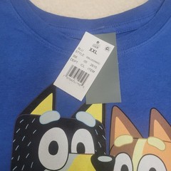 Lot Of 2 Bluey XX Large NWT. Bluey, Bandit, Chilli & Bingo Womens T-Shirt