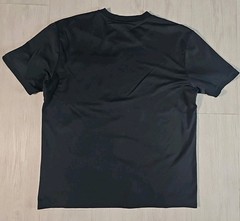 Boss By Hugo Boss Men Black Tee Shirt Front Pocket Logo Ribbed Cuff & Collar XL