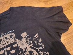 Modern Life Is War Shirt Size L Preowned Deathwish Equal Vision Tultex Hardcore