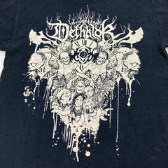 Vintage Dethklok Metalocalypse short sleeve black color shirt VK10714