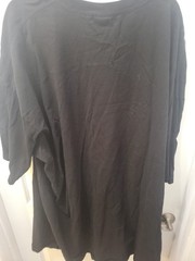 7XL black tuxedo T-shirt