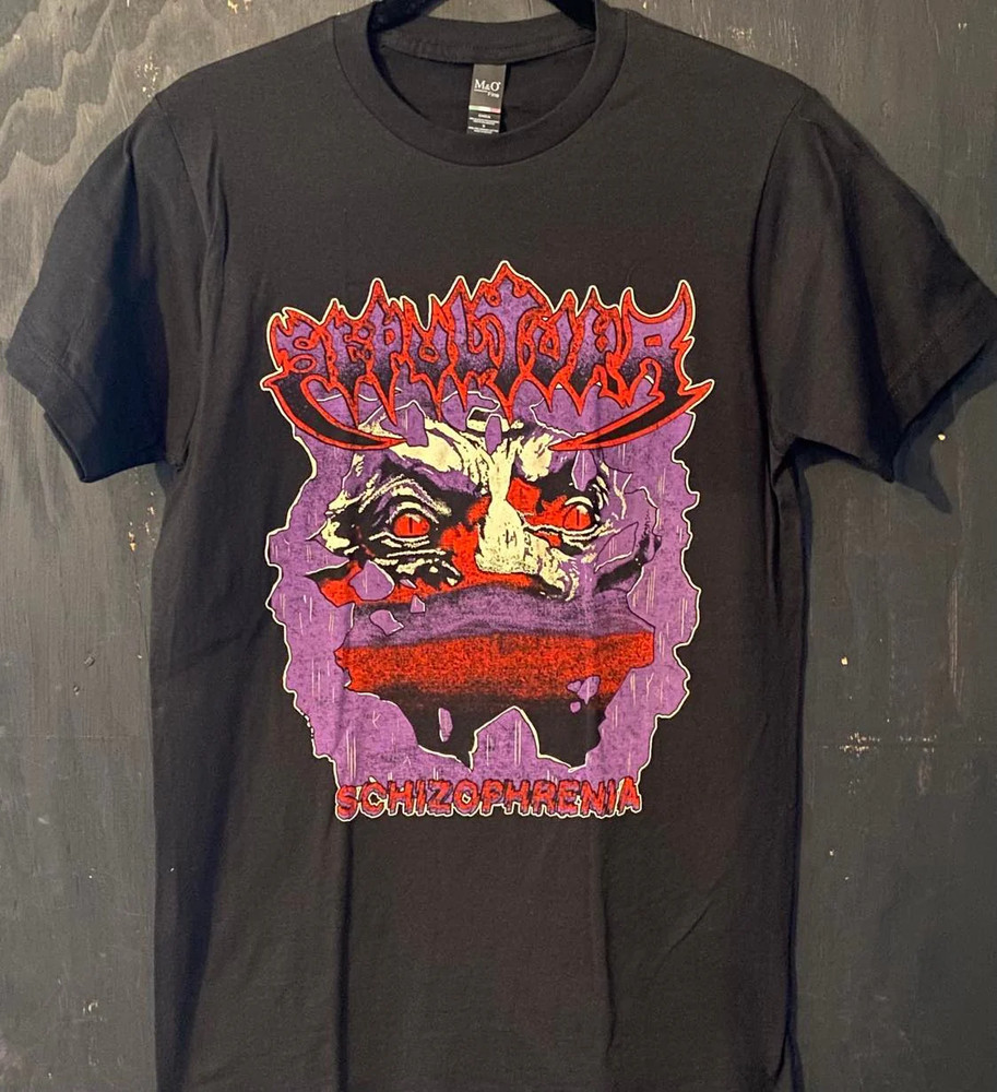Rare! SEPULTURA Schizophrenia T-Shirt Short Sleeve S-5XL 1F2200