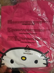 Anti Social Social Club x Hello Kitty Pink T-Shirt Mens Size S Hot Pink