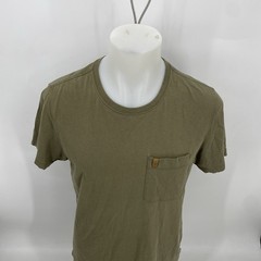 FjallRaven Pocket T Shirt Medium Men Short Sleeve Crew Neck FLAWS F101
