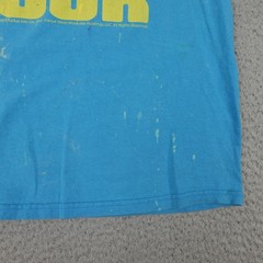 Kanye West Glow In The Dark Tour Shirt Mens Small Blue Takashi Murakami 2009 Tee