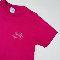Vintage 1980s–90s Tatau Samoa Tattoo T-Shirt Single Stitch Pink Size L