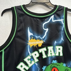 Rugrats Nickelodeon Men’s 6XL Headgear Classics Reptar Embroidered Jersey NWT