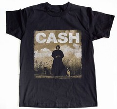 Johnny Cash American Recordings Black T-Shirt S-5XL