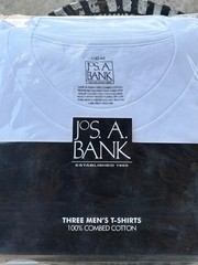 Jos. A. Banks 3 Men’s T-Shirts Size Large 100% Combed Cotton Pack of Three