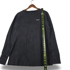 Carhartt Mens XL Black Thermal Waffle Knit Long Sleeve Faded Shirt K229 Workwear