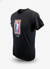 DNVR Denver Nuggets Nikola Jokic NBA Logo Parody Graphic Tee Small Black VGC