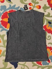 NEW HAZBIN HOTEL ALASTOR MUSCLE TANK – SIZE MEDIUM – HOT TOPIC – WITH TAGS