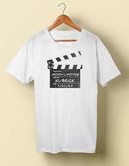Stanley Kubrick Fake Moon Landing Conspiracy Theory Tshirt S M L XL 2X 3X 4X 5X
