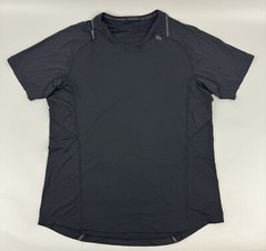 Lululemon Short Sleeve Square Neck T-Shirt Sz L? 41” Chest Black Men
