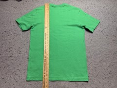 Apple Shirt Mens Small Green Animal Logo Graphic Tee Regenerative Cotton