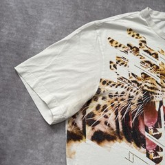 Vintage Sean John Leopard Shirt Mens 2XL Y2K Hip Hop Goth Emo