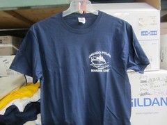 CHICAGO POLICE MARINE UNIT BOAT T-SHIRT M,L,XL,XXL,XXXL
