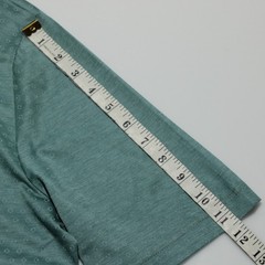 Italo Ferretti NWT Short Sleeve Crew Neck T-Shirt Size L in Green 100% Cotton