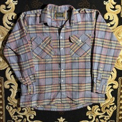 Vintage Plaid flannel ‘Stanrose’ button up