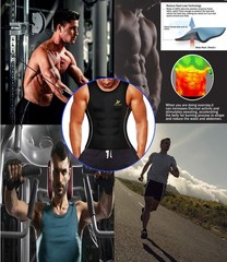 Sweat Vest for Men Neoprene Waist Trainer Tank Weighted Vest Waist Trimmer Sa…