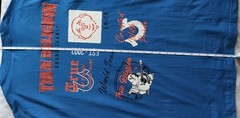 True Religion World Tour Tee Blue Color Size L (NWT)