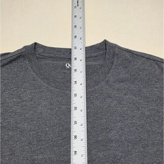 Quince Mens Long Sleeve Crew Neck T-Shirt Heather Gray Size Medium Pullover