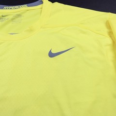 Nike Pro Combat Short Sleeve Shirt Men’s Yellow Used Multiple Sizes