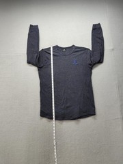 Jordan Shirt Mens XL Gray Long Sleeve Jumpman Logo Basketball Crewneck Tee