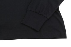 Diesel T-Just-LS-E4 Men’s M Black Long Sleeve Round Neck Shirt MSRP 80