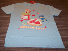 Vintage Style STRAWBERRY SHORTCAKE Spread Love T-Shirt MENS MEDIUM NEW w/ TAG