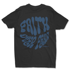 DTF Faith over fear/ Custom Unisex Soft Style T-Shirts, Next Level- Cotton