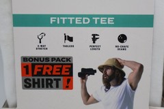 Pair of Thieves Men’s 6 Pack Fitted & Classic Crew Neck T-Shirt White Size XL