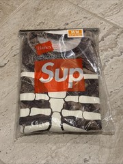 Supreme Hanes Bones Thermal Crew (1 Pack) Size M Woodland Camo