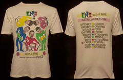 SPLIT ENZ Band Enz With A Bang Australian T-shirt 1984 T-shirt S to 5XL DL087 FR