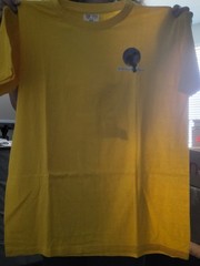 Michael Jackson Neverland Tee Shirt Yellow Plus Logo Size L
