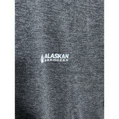 NWT DULULTH ALASKAN HARDGEAR L Mens SS Polyester Tun-Dry Lightweight Tee Gray