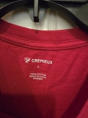 Daniel Cremieux T Shirt Men’s Large Red Cotton Short Sleeve Pocket Tshirt