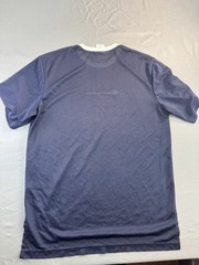 Champion Men’s Classic Jersey Script Logo Navy Blue White Size Medium VINTAGE