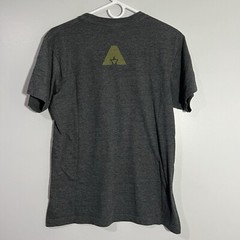 Aquaman DC Comics Superhero Gray Short Sleeve T-Shirt Mens Medium