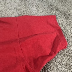 VINTAGE Karl Kani Shirt Men Large Red Single Stitch Logo Made in USA Hip Hop 90s